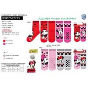 calcetines antideslizantes minnie